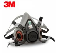 Masque À Gaz 3m 6200,Demi-Masque Anti-Gaz,Série Combinaison Assortie Aux Filtres 6001/2091/5n11,Protection Chimique Et Organique.1pc 6200 Mask.