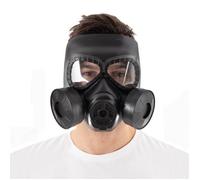 Masque à gaz noir adulte factice - PTIT CLOWN - Thème zombie - Halloween