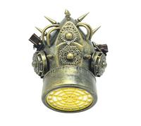 Masque à Gaz Steampunk | Latex Qualité Premium | Taille Unique Adulte | Déguisement | Soirée Halloween et Carnaval | OriginalCup®