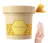 Masque à la cire de lait au miel, masque exfoliant pour les mains, hydratant et nourrissant pour les mains (1 pièce)