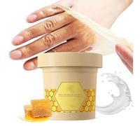 Masque à la cire de lait au miel, masque exfoliant pour les mains pour hydrater les mains, masque exfoliant au miel, soin des mains hydratant en profondeur (1 pièce)
