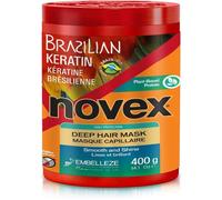 Novex Brazilian Keratin masque rénovateur pour cheveux abîmés 400 g
