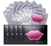 Masque à lèvres 10 pièces, masque à lèvres au collagène, masques à lèvres hydratants, anti-âge, exfoliant, hydratant, adapté aux lèvres sèches et gercées.