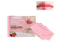 Masque À Lèvres À La Cerise, Masque À Lèvres Qui Restaure L'hydratation Des Lèvres, Masques À Lèvres En Gel De Cristal De Collagène, Réduction Des Lignes Des Lèvres. (5)