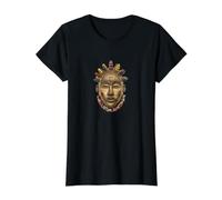 Masque Africain Tribal Traditionnel Vintage T-Shirt Graphique avec Valeur