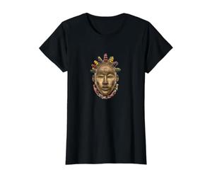 Masque Africain Tribal Traditionnel Vintage T-Shirt Graphique avec Valeur