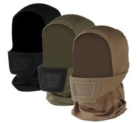 Masque Airsoft pour hommes, masque de Sport, cagoule, couvre-chef, Protection complète du visage, couvre-chef de chevalier pour Paintball, chasse, Sport, cyclisme TAN