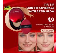 MASQUE AJUSTÉ COUSSIN ROUGE, Film de couverture aérien, Couche mate floue, Voile de micro-cristaux éclatants, Adhérence résistante au masque, Teint sans huile anti-acné, Couche magnétique hydra-lock,