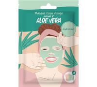 Masque Aloe Vera en Tissu - Soin Visage Express en 10 Minutes - Peau Douce et Hydratée - Pour Confort et Fraîcheur Immédiats - Hydratation, Beauté Femme - Skincare Masque French Tendance