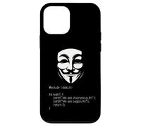Masque Anonyme Guy Fawkes Masque Hacker Group Coque pour iPhone 12 Mini