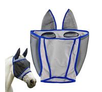 Masque Anti-Mouche - Couverture à Mailles Fine,Masque Mouche Léger,pour Abri de à la Ferme et équestre Activités de Plein Air et Spectacles Équestres
