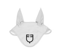 Masque anti-mouche cube pour cheval long Equestro Blanc Full
