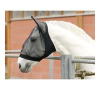 Masque anti-mouches avec protège-oreilles pour cheval USG Noir XFull