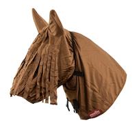 Masque anti-mouches et anti-éczéma pour cheval Premiere Equitation Marron S