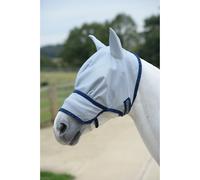 Masque anti-mouches et nez pour cheval Bucas Buzz-Off Bleu S