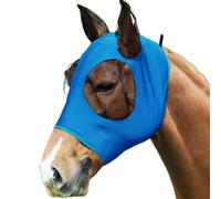Masque Anti-Mouches,Masque Anti-Mouches élastique pour Cheval,Masque à Mouches,Protection Anti-UV avec Oreilles,Masque Anti-Mouches Protection Anti-UV Oreilles et Naseaux