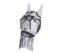 Masque anti-mouches pour cheval à franges LeMieux Bleu S