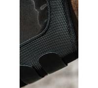Masque anti-mouches pour cheval avec nez Equithème Mesh Noir S