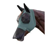 Masque anti-mouches pour cheval avec protection nasale Waldhausen Puck Vert XFull