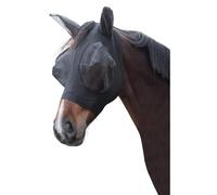 Masque anti-mouches pour cheval Covalliero FinoStretch Noir Full