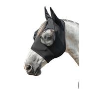 Masque anti-mouches pour cheval élastique HKM Noir XS