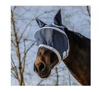 Masque anti-mouches pour cheval Equithème Cerceau Bleu L