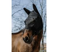 Masque anti-mouches pour cheval Equithème Mesh Noir M