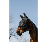 Masque anti-mouches pour cheval Equithème Soft Argenté M