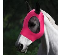 Masque anti-mouches pour cheval - Grand espace pour les yeux - Avec oreilles - Protection UV pour cheval