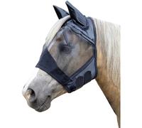 Masque anti-mouches pour cheval HKM High Professional Noir S