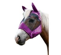 Masque anti-mouches pour cheval HKM High Professional Violet L