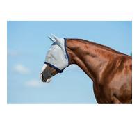 Amigo Flybuster Fly Mask Cob Silver Navy