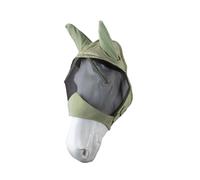 Masque anti-mouches pour cheval Horze Horze Comfort Vert L