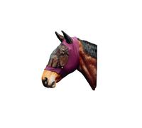 Masque anti-mouches pour cheval Horze Rouge Cob