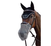 Masque anti-mouches pour cheval Kentucky Gris Full