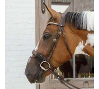 Masque anti-mouches pour cheval Kentucky Marron Full