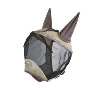 Masque anti-mouches pour cheval LeMieux AeroGuard Half Kudos Marron Mini poney