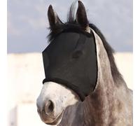 Masque anti-mouches pour cheval, masque anti-mouches super confortable pour chevaux, protection UV, couverture intégrale en maille fine offrant une meilleure vision et une meilleure circulation de