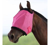 Masque anti-mouches pour cheval, masque anti-mouches super confortable pour chevaux, protection UV, couverture intégrale en maille fine offrant une meilleure vision et une meilleure circulation de
