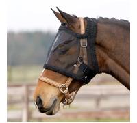 Masque anti-mouches pour cheval Q-essentials Noir Poulain