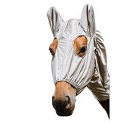 Masque anti-mouches pour cheval Riding World Gris Cheval