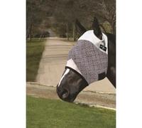 Masque anti-mouches pour cheval sans cache-oreilles Professional's Choice Gris Cob