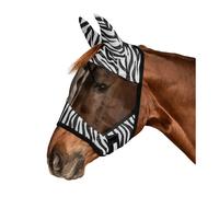 Masque anti-mouches pour cheval Waldhausen Zebra Noir XFull