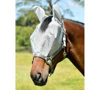 WeatherBeeta ComFiTec Hexi Shield Double masque anti-mouches Argenté