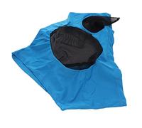 Masque Anti-Mouches pour Chevaux avec Oreille, Couverture élastique pour Le Visage, Grande Couverture en Maille, Protection Respirante, Oreilles, équipement équestre pour (Bleu)