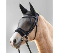 Masque anti-mouches pour poney Waldhausen Ride Noir Poney
