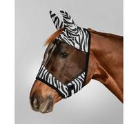 Masque anti-mouches pour poney Waldhausen Zebra Noir Poney