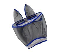 Masque anti-mouches professionnel élastique Visages de cheval Respirant Couverture du visage réglable Harnais Couvre-chef Nœud papillon professionnel durable