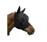 Masque Anti-Mouches Protection Cheval - Super Comfort Masque Anti-Mouches Élastique avec Oreilles pour Chevaux