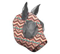 Masque anti-mouches | Protection du visage pour les animaux à sang froid - Filet anti-mouches confortable couvre les oreilles, le nez et le visage pour e et poneys en plein air